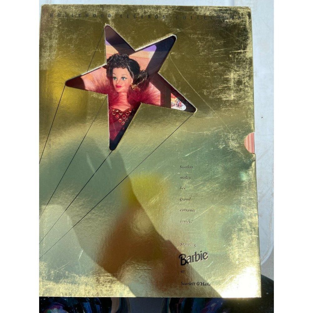 Gone With the Wind Scarlett O'Hara Barbie Doll – Red Velvet Gown Collector